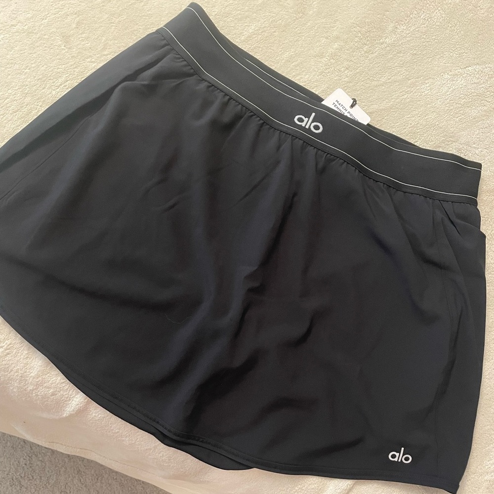 ALO Yoga Black Mini Skirt